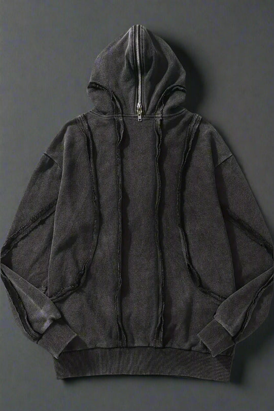 EYELET HOODIE