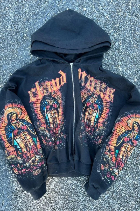 DIVINE ZIP HOODIE