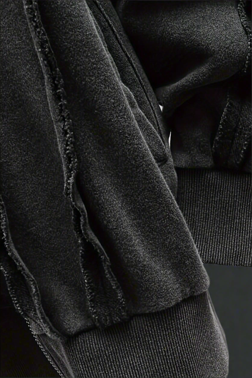 EYELET HOODIE
