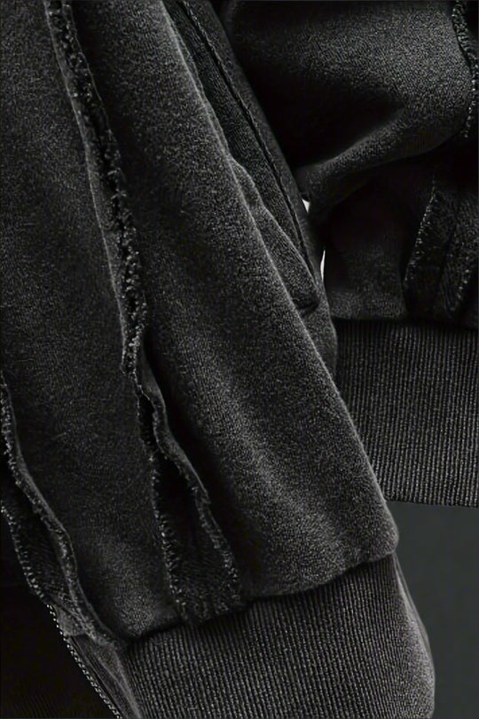 EYELET HOODIE