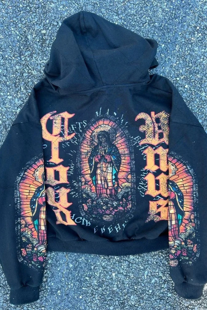 DIVINE ZIP HOODIE